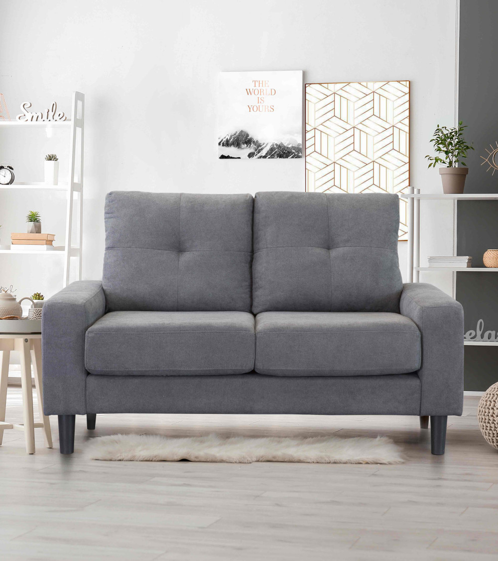 Sofá Nórdico 2 Plazas: Estilo y Confort para Espacios Acogedores