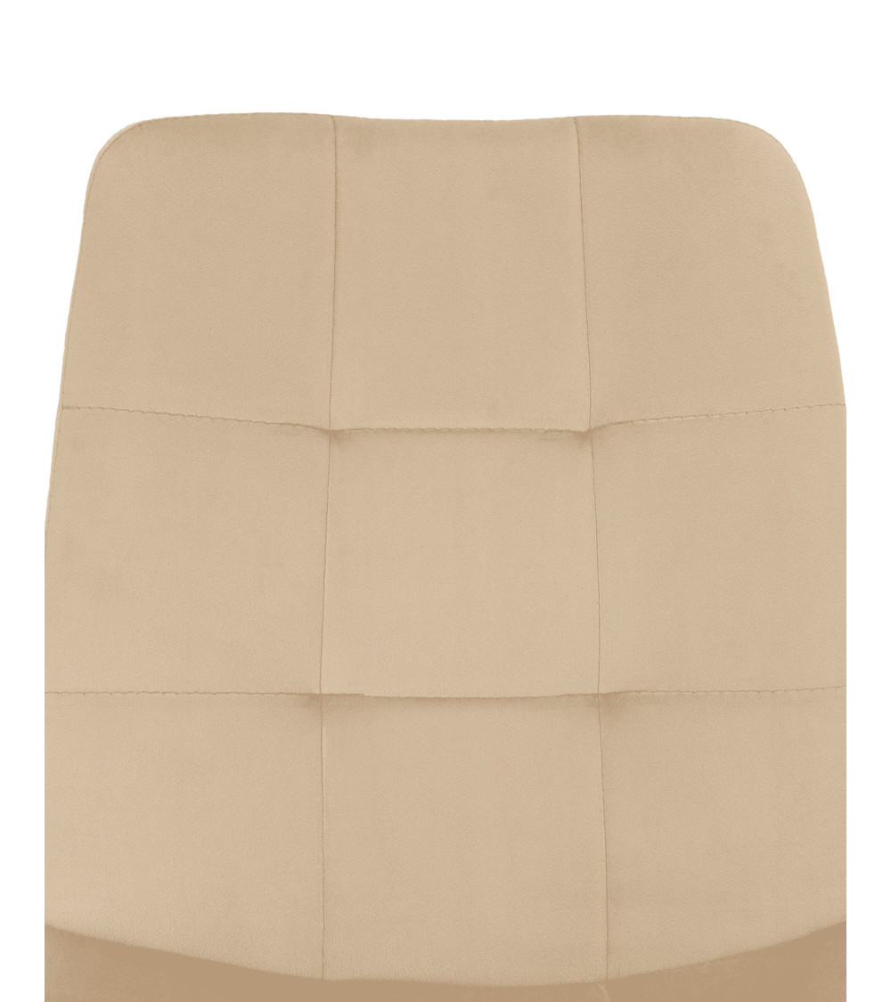 Pack de 4 sillas de comedor de terciopelo ASTRID