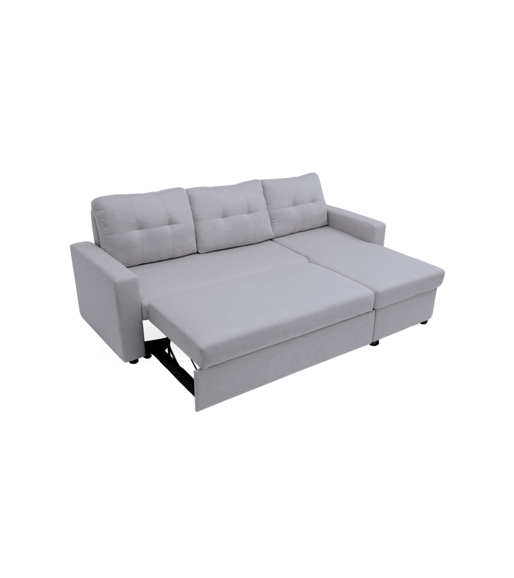 Sofá Chaise Longue Clony II – 3 plazas convertible en cama