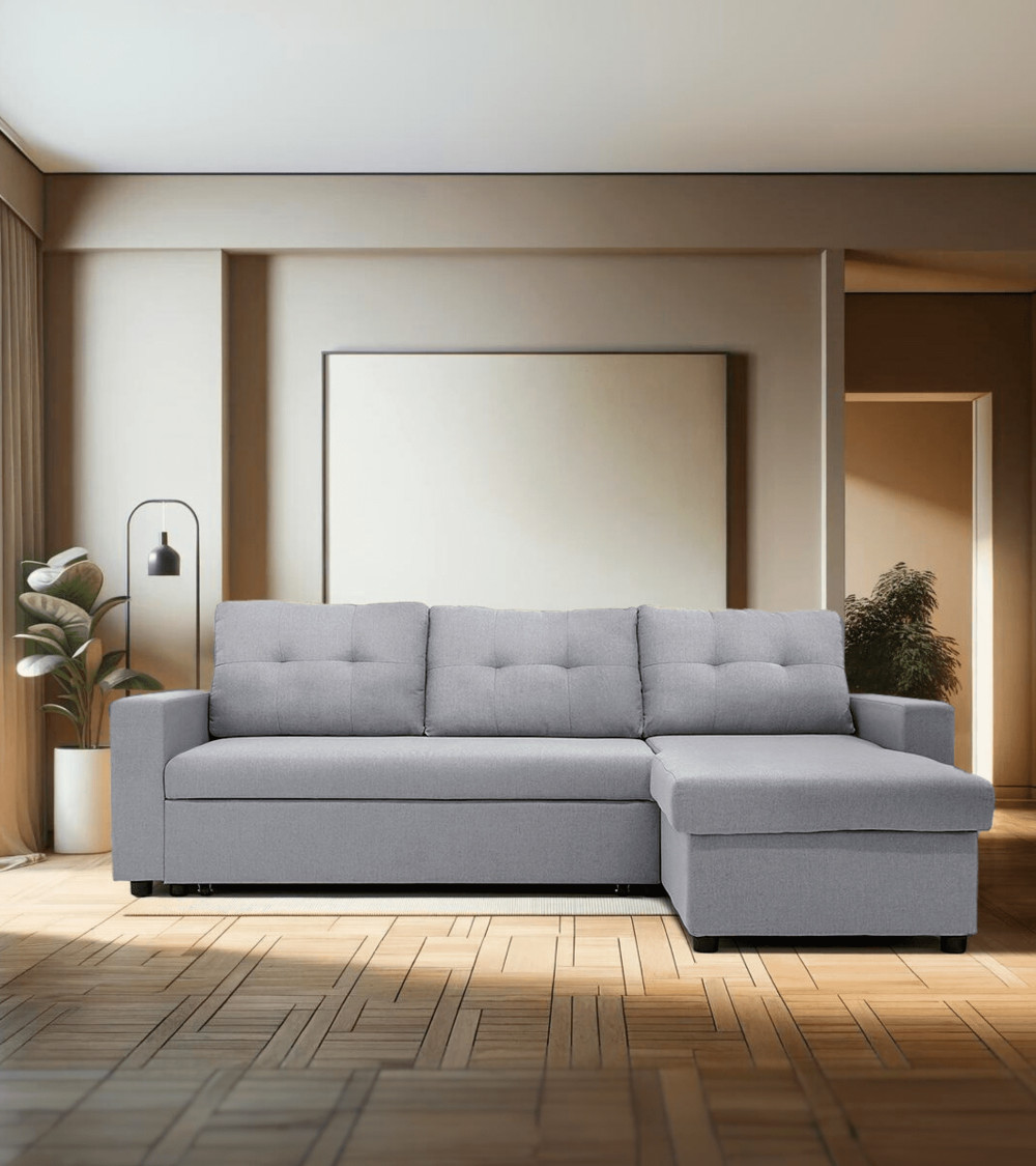 Sofá Chaise Longue Clony II – 3 plazas convertible en cama