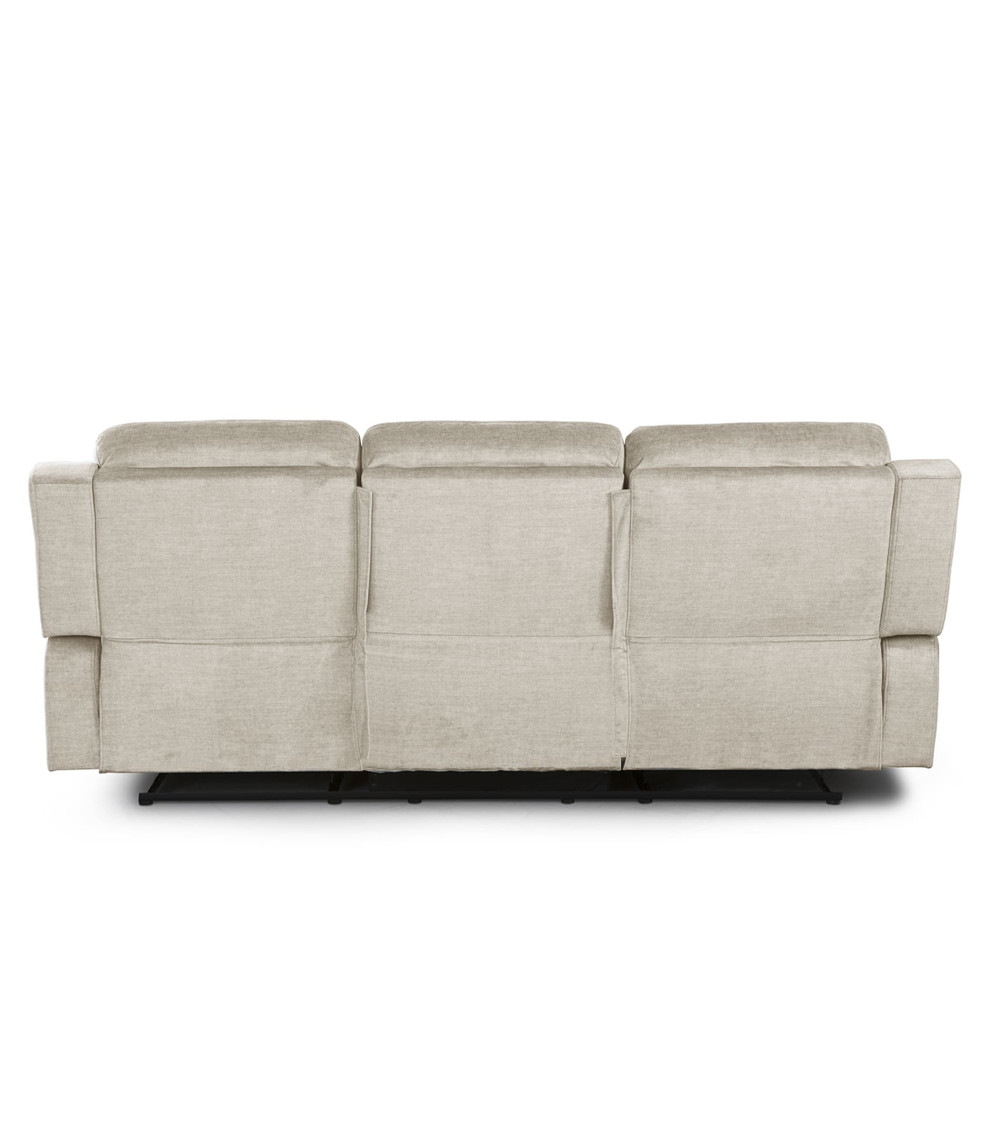 Sofá relax 3 plazas REIMON, sofá reclinable