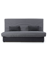 Sofá cama Tedgi – Apertura clic clac con arcón y colchones de poliuretano