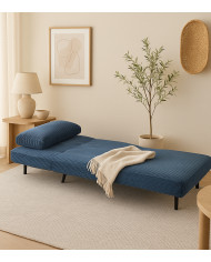 Sofá cama Triana – Sillón plegable clic clac con cojín lumbar