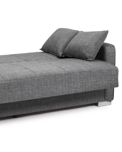 Sofá cama Torra – Con arcón, muelles y cojines incluidos