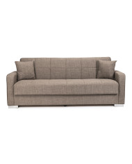 Sofá cama Torra – Con arcón, muelles y cojines incluidos