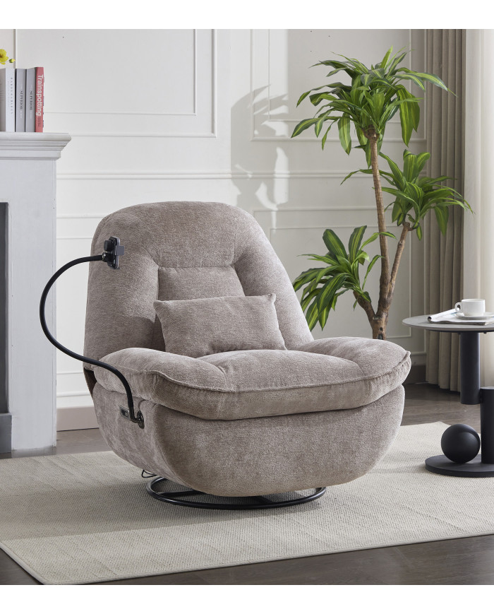 Sillón Ermi – Relax eléctrico con cargador para móvil
