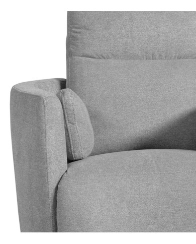 Sillón relax May – Tapizado con sistema por palanca y muelles de acero