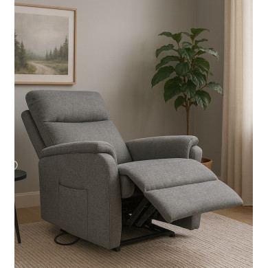 Sillón relax Delta elevable con motor eléctrico – Varias opciones de color