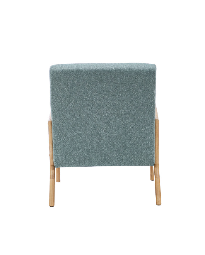 Butaca Nicole nórdica con cojín lumbar – Tapizado antimanchas