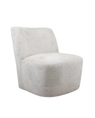 Butaca Gian giratoria – Tapizada, versátil y con giro 360º