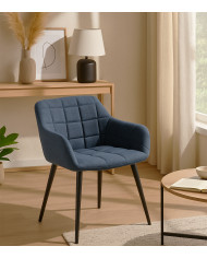 Pack 2 sillas comedor con reposabrazos FREYA