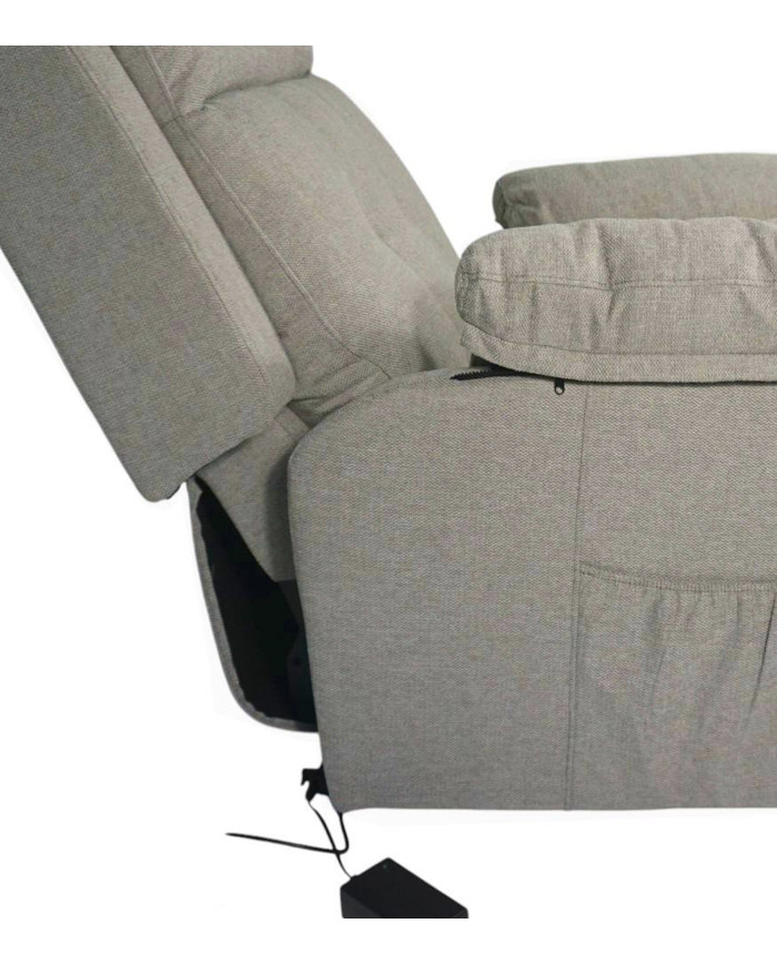 Butaca relax Nuba – Power Lift eléctrico y sistema cero pared