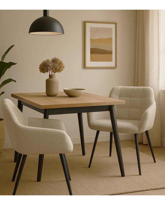 Pack 2 sillas comedor con reposabrazos FREYA