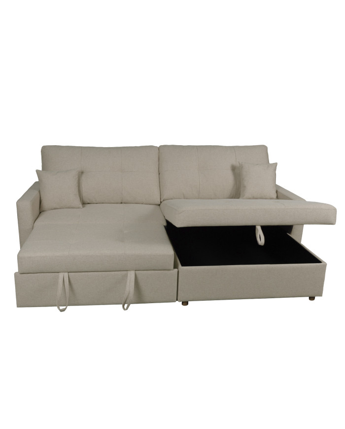Sofá Sahara Chaise Longue con cama y arcón