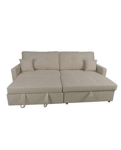 Sofá Sahara Chaise Longue con cama y arcón