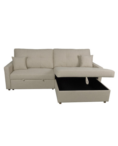 Sofá Sahara Chaise Longue con cama y arcón