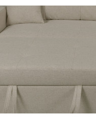 Sofá Sahara Chaise Longue con cama y arcón