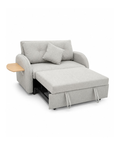 Sofá cama 2 Thor 2 plazas - Estilo butaca doble - Confort y versatilidad
