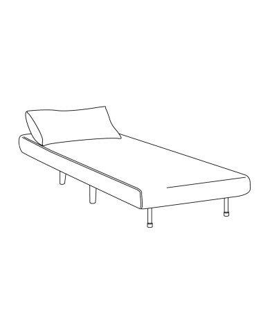 Sofá cama Pegaso de 1 plaza