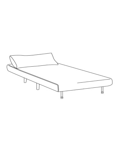 Sofá cama Pegaso 2 plazas