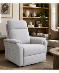 Sillón relax Delta elevable con motor eléctrico – Varias opciones de color