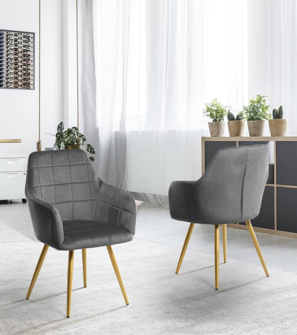 Pack 2 sillas comedor con reposabrazos FREYA