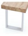 Banco asiento DAREK, banqueta de salón