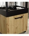 Mueble bar con ruedas FIZZ