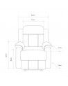 Sillón Relax Reclinable REIMON, apertura por palanca