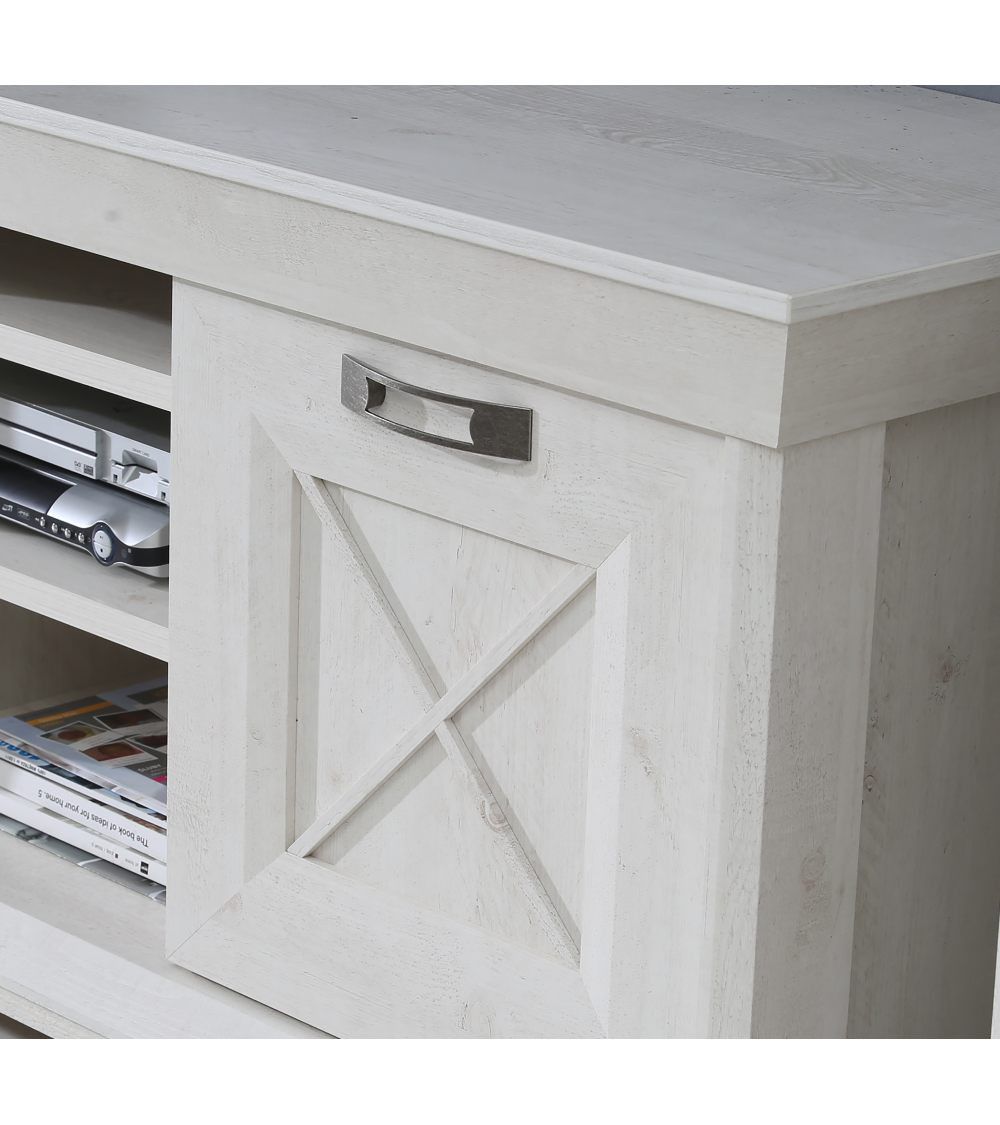 Mueble TV 120 cm KAREN rústico moderno