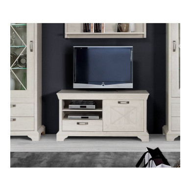 Mueble TV 120 cm KAREN rústico moderno