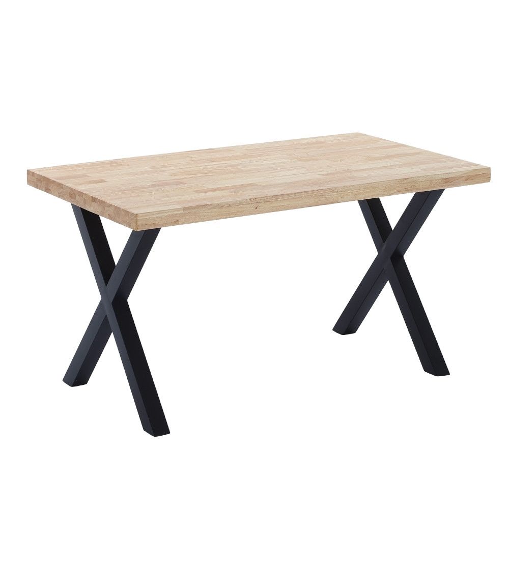Mesa de comedor industrial DAREK pata X