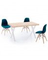 Mesa de comedor industrial DAREK pata X